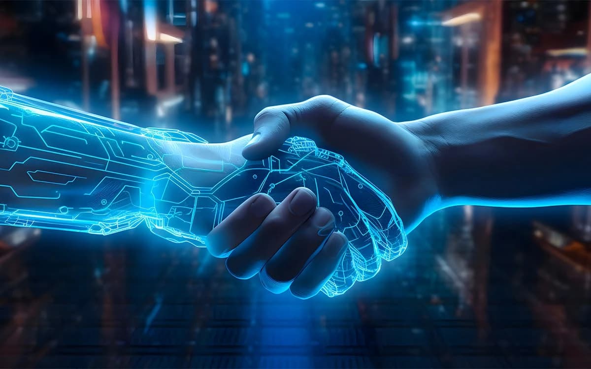 Accompagnement humain dans une formation assistée par l'IA